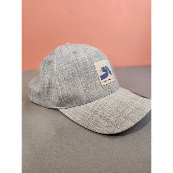 Men's Travis Mathew Aloha Shirts Snapback Golf Hat One Size Heathered Gray - Picture 2 of 6